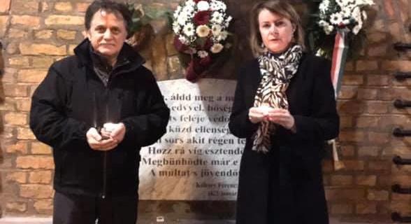 Kölcsey szobránál emlékezett a szegedi Fidesz a magyar kultúra napjára
