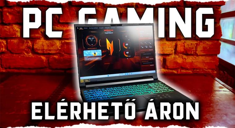 Acer Nitro V 16S AI: gamer laptop korrekt áron, kompromisszumok nélkül