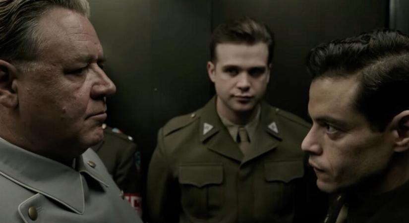 Russell Crowe félelmetes Göringként, Rami Maleknek kell megállapítania, beszámítható-e, itt a Nünberg hosszú előzetese