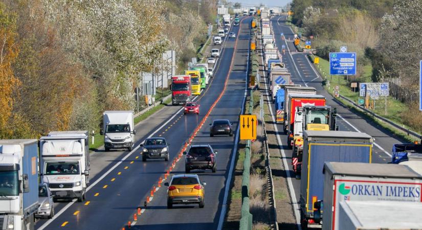 Terelés terelést ér az M7-esen, kilométeres torlódásokra készülj