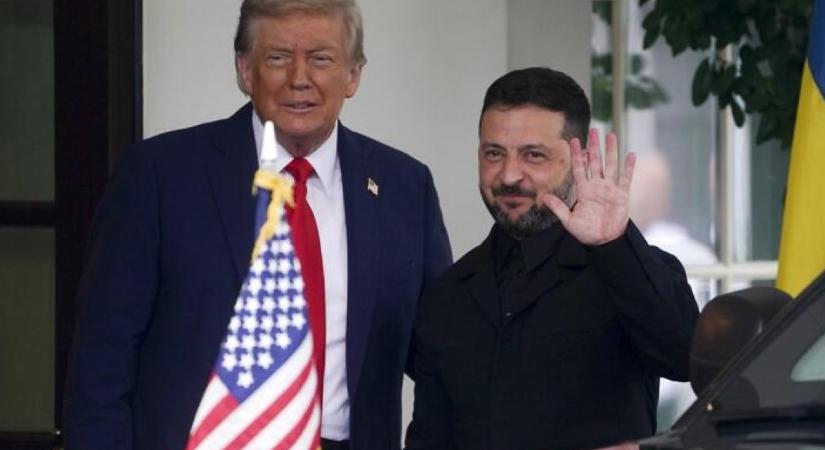 Zelenszkij békedíjra jelölné Trumpot