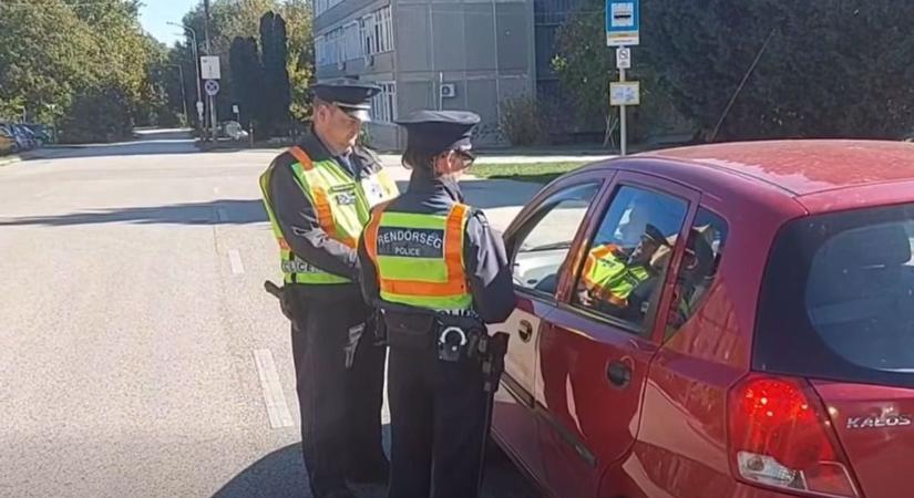 Rendőri razzia tarolta le Veszprém megyét, szigorodó szabályt néztek be a sofőrök ( videó!)