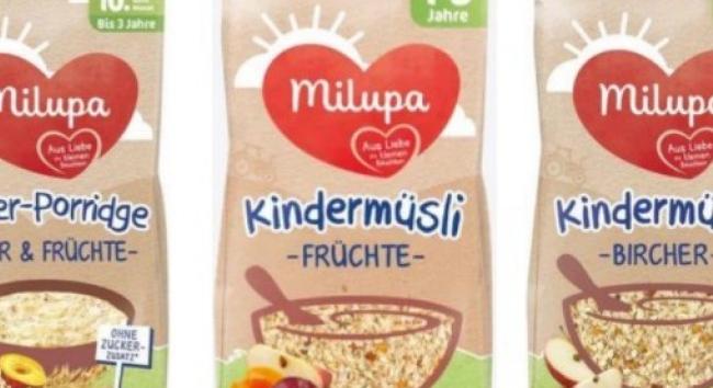 Gyerekeknek szánt Milupa müzlit és zabkását hívott vissza a Müller