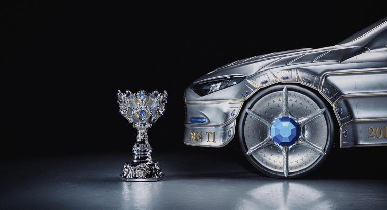 A Mercedes egy egyedi verdát rakott össze a League of Legends világbajnokság ünneplésére