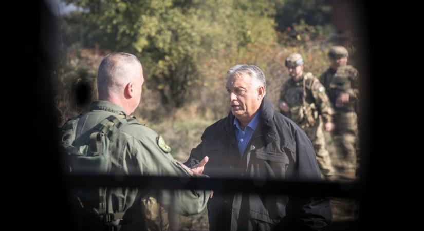 Orbán Viktor hadgyakorlaton vett részt
