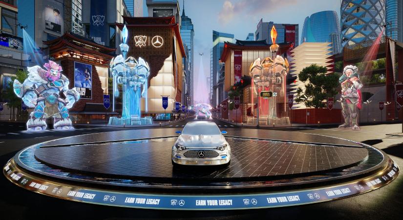 Mercedes-Benz és League of Legends: művészet, autó és e-sport egyesül a 2025-ös világbajnokságra