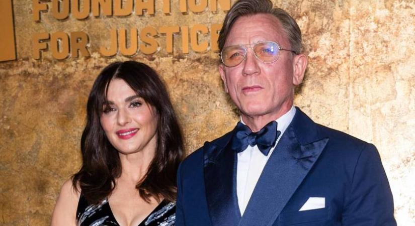 Daniel Craig oldalán ilyen szépséges volt magyar származású felesége a premieren: 15 éve imádják egymást