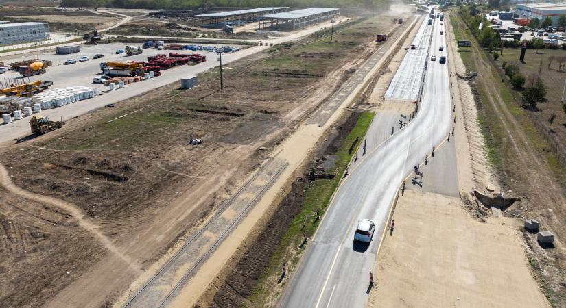 Új lendületet kap Szeged ipari fejlődése - Itt tart 5-ös főút bővítése