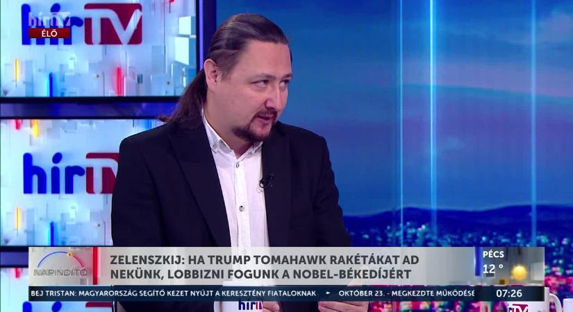 Kijev új békefeltétele: Tomahawkot a Nobel-díjért!  videó