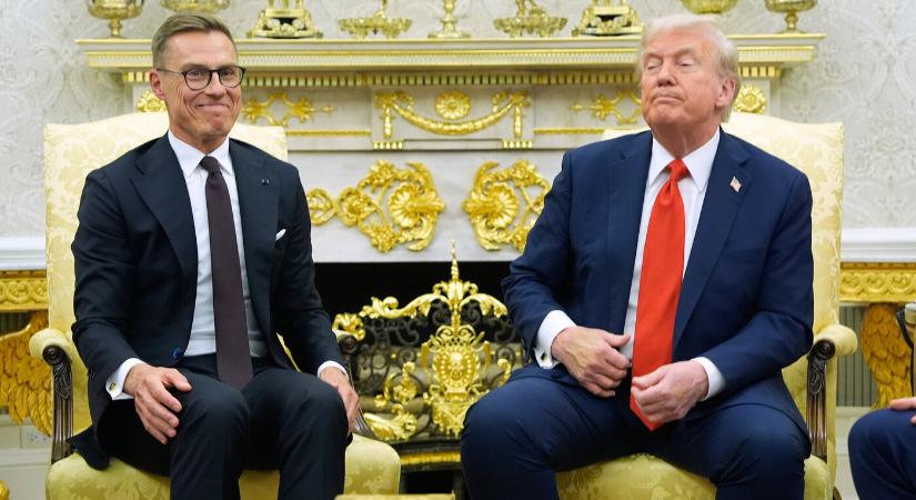 Finn építésű jégtörők megvásárlásáról állapodott meg Trump és Alexander Stubb finn elnök