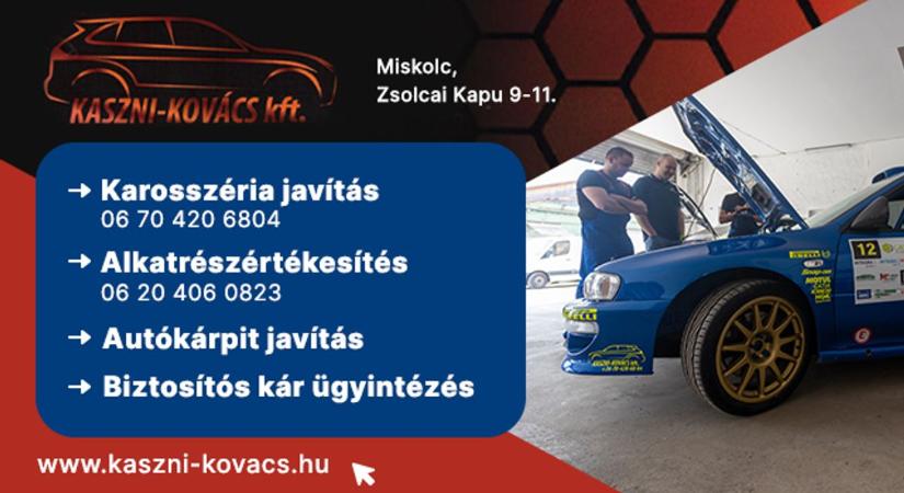 Kaszni-kovács Kft. karosszéria javítás