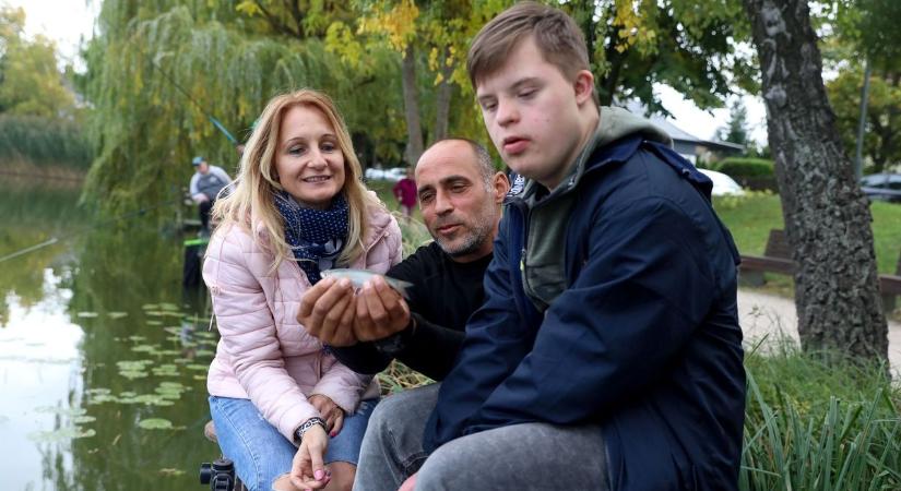 Különleges horgászdélutánt rendeztek Szombathelyen