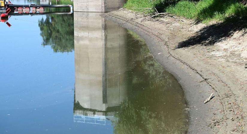 Ismét szomorú a képet fest a Tisza: kritikusan alacsony a folyó vízállása