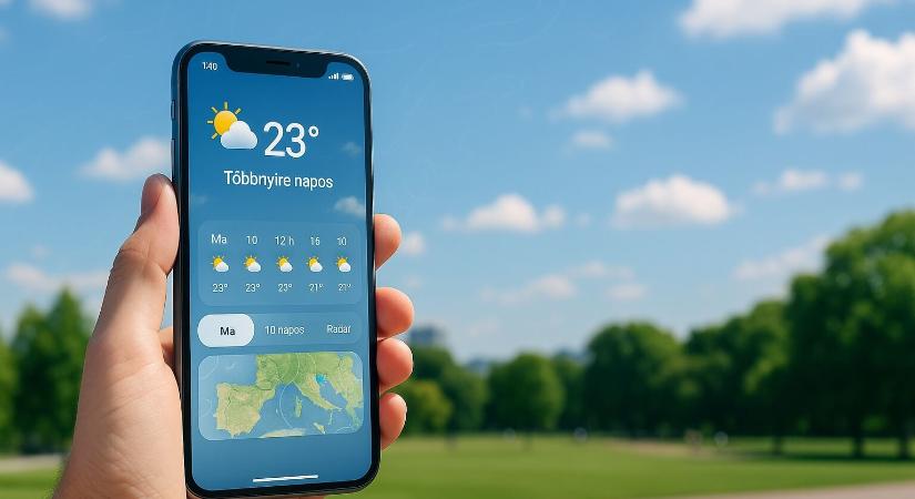 Itt a MeteoNavigator: percrekész időjárás 7 országban – nézd meg, mikor érkezik a csapadék!
