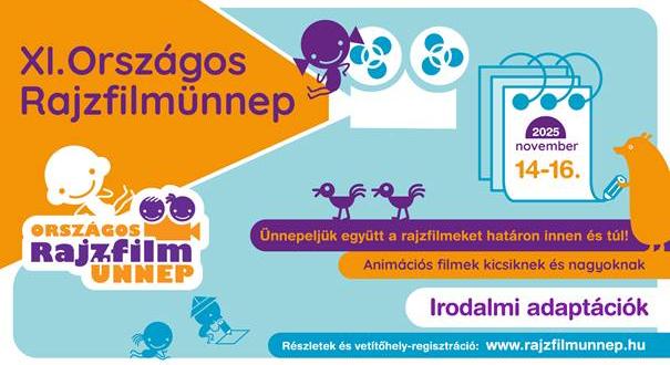 XI. Országos Rajzfilmünnep: Irodalmi adaptációk és közösségi élmények 500 helyszínen