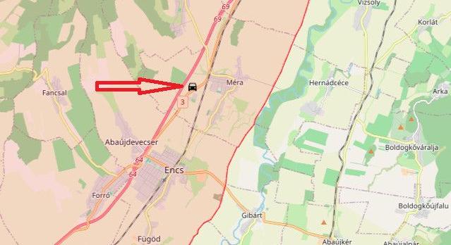 Baleset Borsodban: lezárták a 3-ast