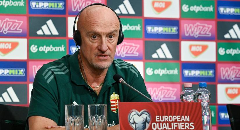 Rossi elmondta, megtalálta-e Varga helyettesét: "Nem szabad elveszíteni a fejünket, de muszáj győznünk" - videó