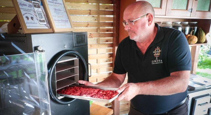 Súlya könnyű, íze tömény - Megmutatjuk, hogyan működik a liofilizálás