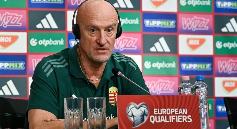 Rossi: Kötelező megnyerni az örmények elleni meccset, ha pótselejtezőre akarunk jutni