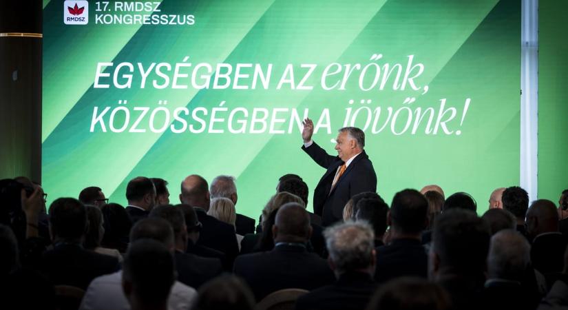 A román miniszterelnök a közösségek közötti bizalomról beszélt, Orbán Viktor kampányolt az RMDSZ kongresszusán