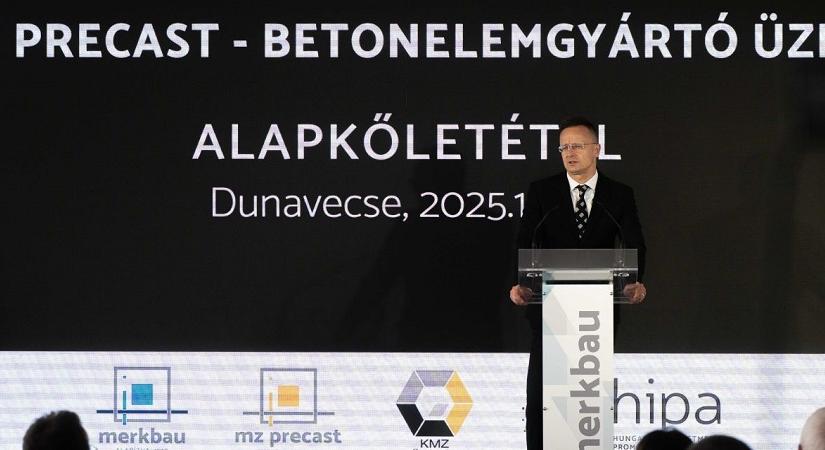 Magyar-szerb építőipari nagyberuházás indul Dunavecsén