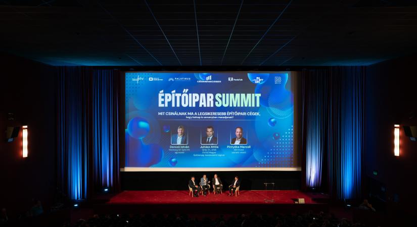 Digitalizáció, szakemberképzés és ágazati problémák álltak az Építőipar Summit fókuszában