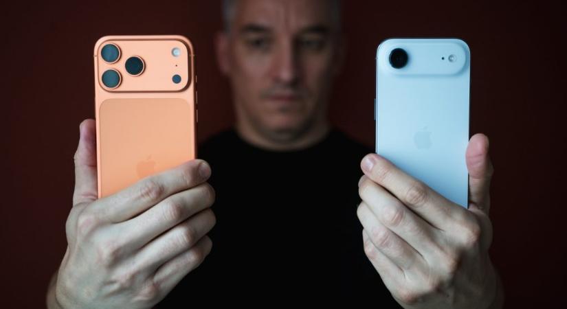 iPhone 17 Pro Max vs. iPhone Air: „Mondd, te kit választanál?”