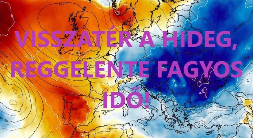 Visszatérnek a fagyok!
