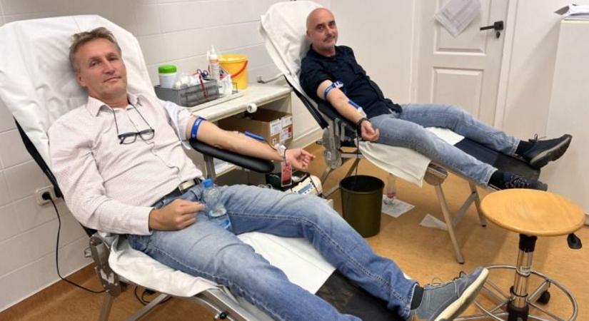 Véradásra hívta a Vármegyei Katasztrófavédelmi Igazgatóság a rendőröket