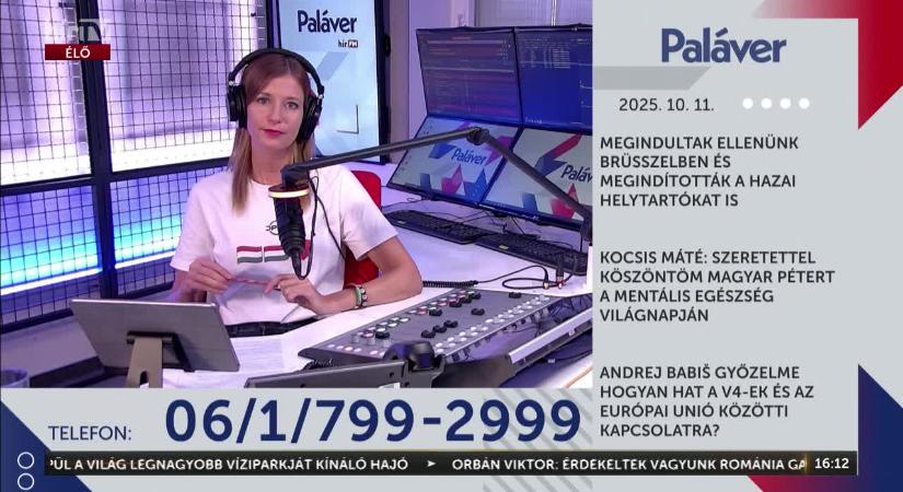 Paláver: Kocsis Máté a mentális egészség világnapján köszöntötte Magyar Pétert