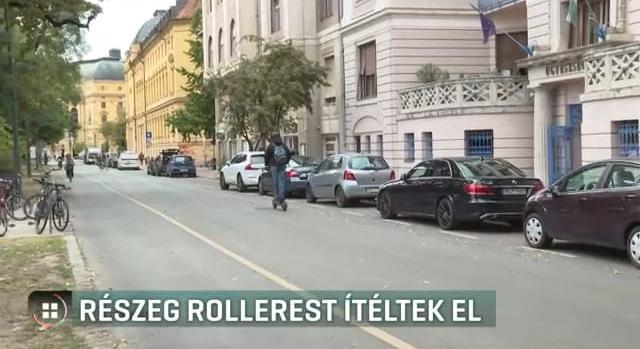 Fél évre a vezetéstől is eltiltották a szegedi fiatalt, aki részegen rollerezett