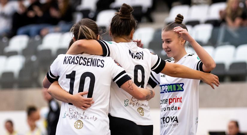 A rangadón sem fékeztek a DEAC női futsalosai