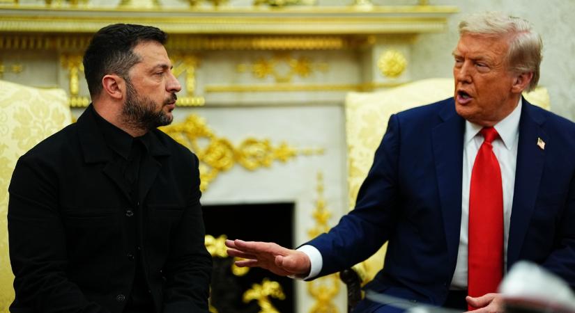 Telefonon egyeztetett Donald Trump és Volodimir Zelenszkij