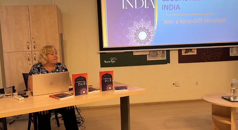 Csodaország: India – Petrovics Zsuzsanna könyvbemutatója Debrecenben