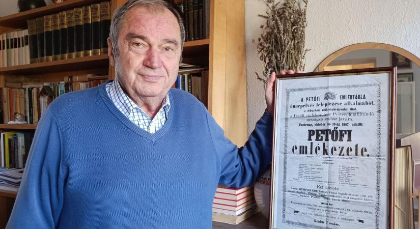 A költő szellemiségét őrzi a világban, exkluzív interjúban mesélt a kitüntetett Petőfi-kutató