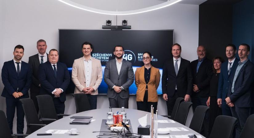 Stratégiai partnerséget kötött a 4iG Űr és Védelmi Zrt.-vel a Széchenyi Egyetem