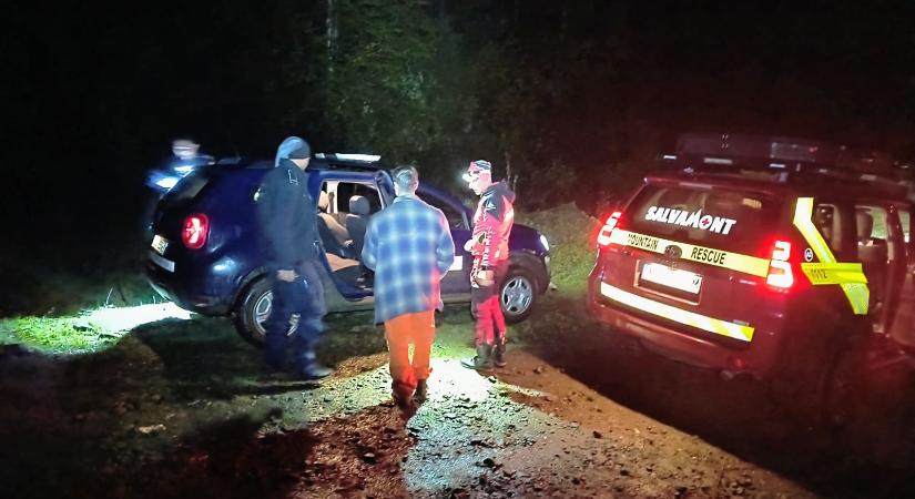 Átázva és átfázva: egy 25 éves ukránt találtak meg a máramarosi hegyimentők