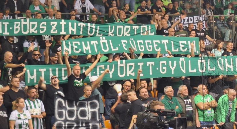 Botrány: gyűlölködő molinókon üzentek a Fradi-ultrák