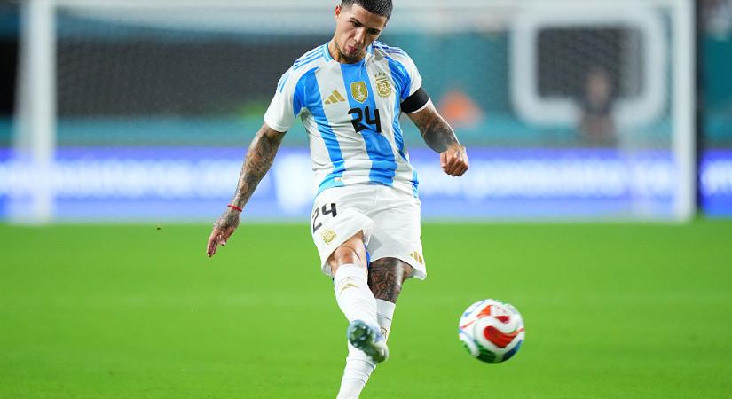 Enzo Fernández kikerült az argentin válogatott keretből
