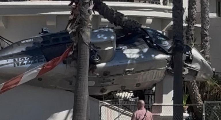 Felkavaró felvételt rögzített a kamera, egy helikopter zuhant le Kalifornia tengerpartján