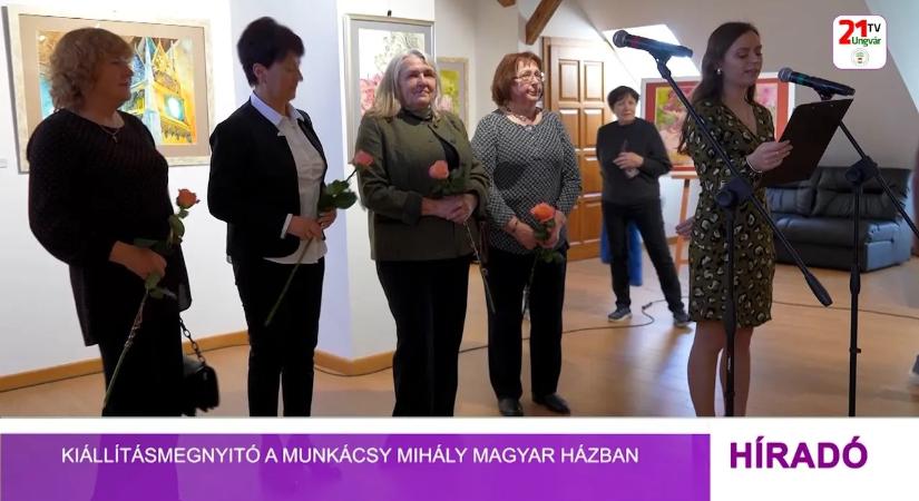 Kiállításmegnyitó a Munkácsy Mihály Magyar Házban (videó)
