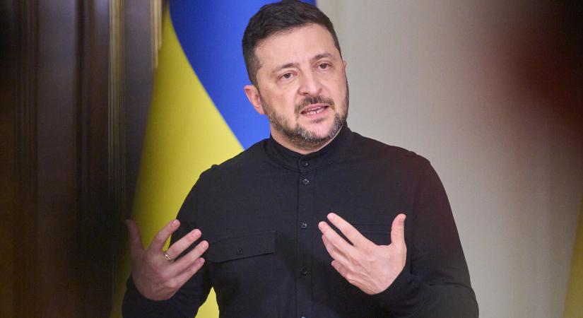Zelenszkij: fenn kell tartani a Moszkvára helyezett nyomást