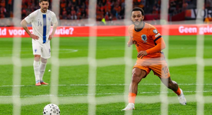 Depay újabb rekordjával és Hollandia győzelmével zárult a vasárnap délután