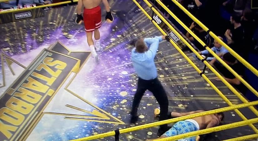 Földre küldték Kamarás Ivánt a Sztárboxban