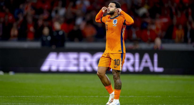 Depay a gólok után a gólpasszokban is holland rekorder lett