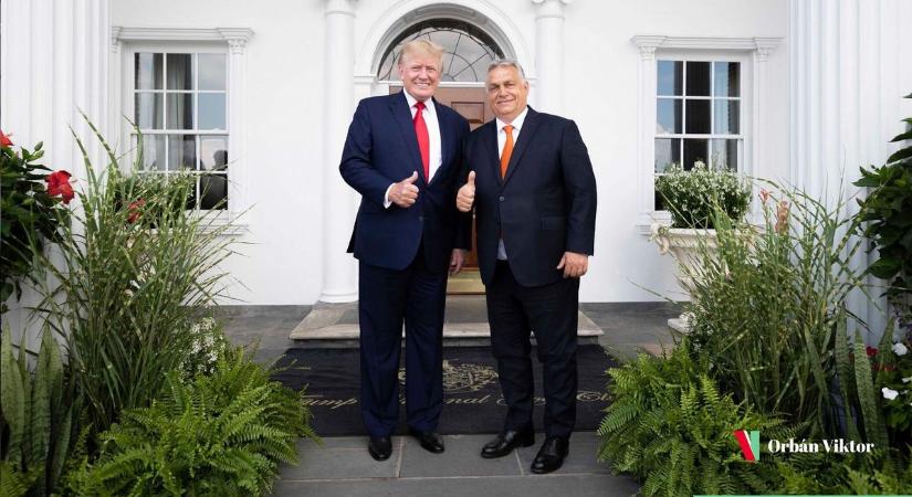 Történelmi pillanatok: Donald Trump meghívta Orbán Viktort a Békecsúcsra, ahol aláírják a Közel-Keleti Béketervet