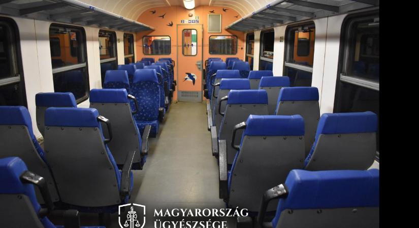 Bántalmazás a vonaton