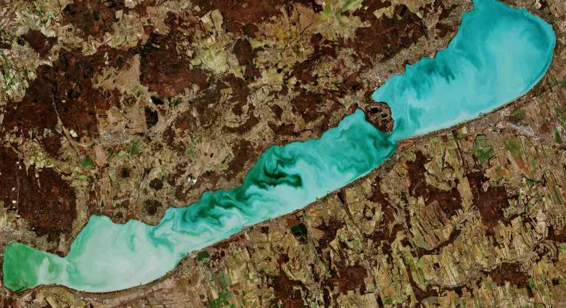 Az űrből fedezték fel a Balaton legnagyobb titkát
