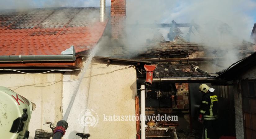 Kigyulladt egy kazánház Kunszentmártonban