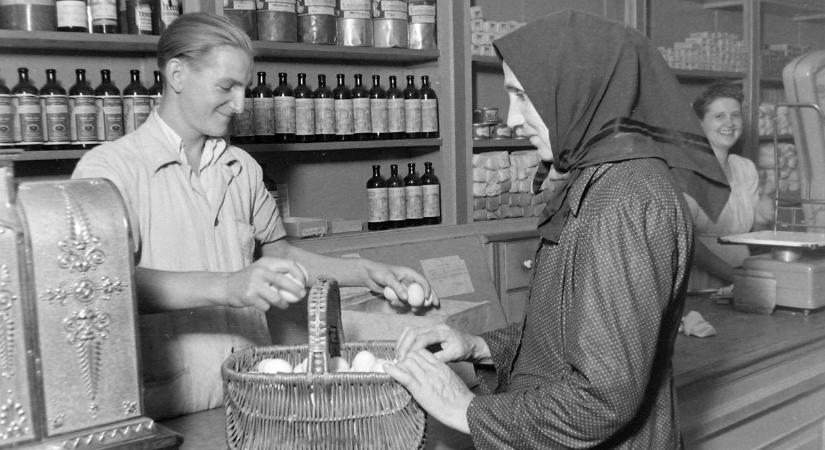 Közért, sorban állás és baráti csevej – retró galéria arról, miként vásároltunk egykor